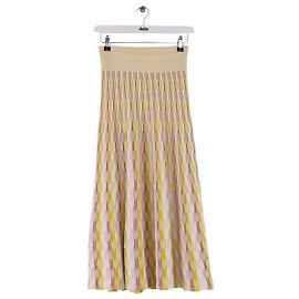 Autre Marque Falda Molli de lana amarilla S Amarillo