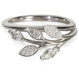 Anel Tiffany & Co. Victoria Vine em platina e diamantes Outro