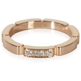 Anel Maillon Panthère em ouro rosa e diamantes Cartier Outro