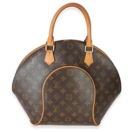 Louis Vuitton Vintage Monogram Canvas Ellipse MM Marrone