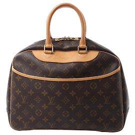 Bolsa Louis Vuitton Deauville em Canvas Monogram marrom M47270 Bege