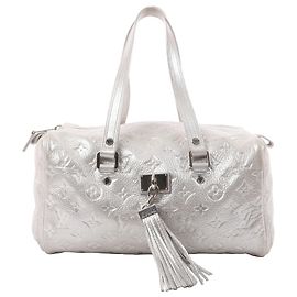 Louis Vuitton Comete Limited Edition Monogram Shoulder Bag in Shimmer Silver Grey