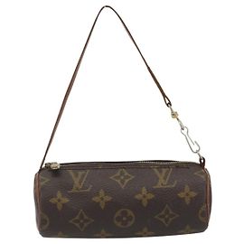 Louis Vuitton Papillon Pochette Monogram Canvas Mini Braun