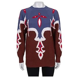 Bedruckter Kaschmir-Pullover Chanel Paris–Dallas 2014 Größe 36 Gebraucht Andere