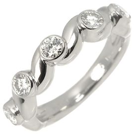 Christian Dior Platinum Diamond Band Ring Other