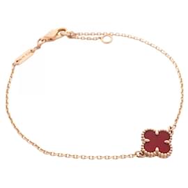 Van Cleef & Arpels Sweet Alhambra Bracelet Red