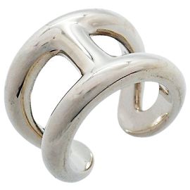 Anello Hermès Osmos GM Argento Altro