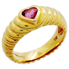Bague d'amitié striée Tiffany & Co. en or jaune 18K Autre