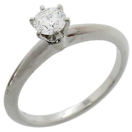 Tiffany & Co. Solitärring aus Platin Andere