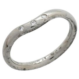Tiffany & Co. Curved Diamond Band Ring Other