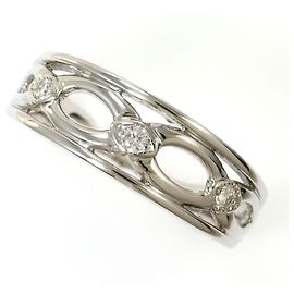 Autre Marque PT900 Platinring mit Diamant Andere