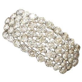 Autre Marque Platinum 950 Band Ring with Diamond Other