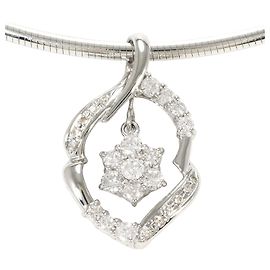 Autre Marque Colar de diamante e platina Outro