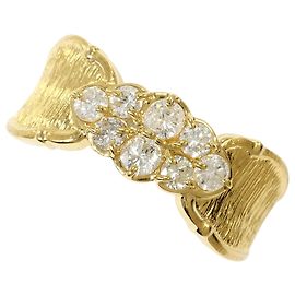 Autre Marque 18K Gelbgold Diamantring Golden