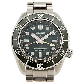 Relógio masculino Seiko Prospex SBEJ009 com mostrador verde Outro