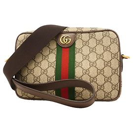 Borsa a Spalla Gucci Ophidia Marrone