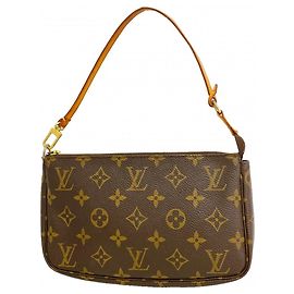 Louis Vuitton Monogram Pochette Accessoires Tasche Braun