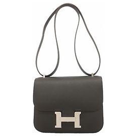 Hermès Sac à bandoulière Hermes Constance 18 Noir