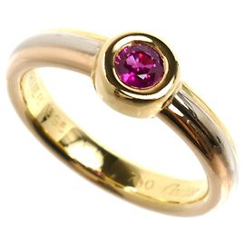 Cartier 18K Gold Ruby Band Ring Other