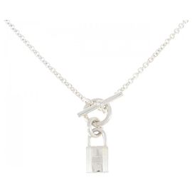 Colar Amulette Cadena em prata 925 Hermès Prata