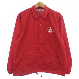 Supreme CREST COACHES Jacket Red
