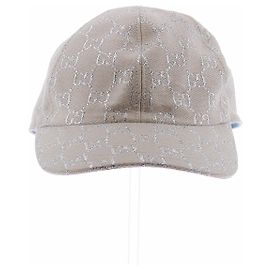Gorra Gucci Lameada Beige