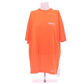 Balenciaga T-shirt laranja fluorescente oversize Laranja