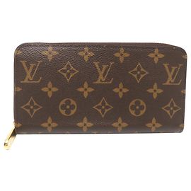 Carteira Zippy Monogram Marrom Louis Vuitton Marrom