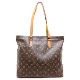 Bolso Tote Cabas Mezzo Louis Vuitton para mujer Castaño