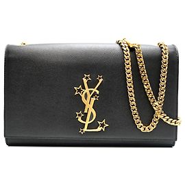 Borsa a tracolla Saint Laurent Kate Medium Nero