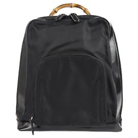 Gucci Bamboo Rucksack Schwarz