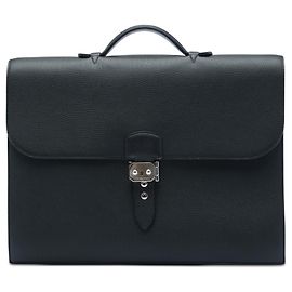 Hermès Sac À Dépêches 38 en Togo noir Noir