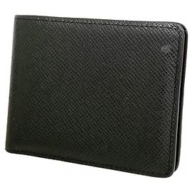 Louis Vuitton Taiga Portefeuille Slender Wallet Nero