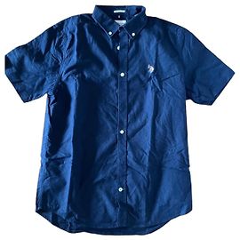 Autre Marque Camicia U.S. Polo Assn. Maniche Corte - Blu Blu scuro