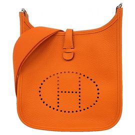 Hermès Borsa a tracolla Hermes Evelyne 23 Arancione