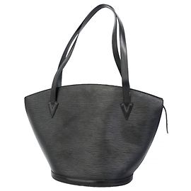 Borsa a Spalla Louis Vuitton Epi Saint Jacques Nero