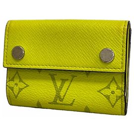 Portafoglio a tre pieghe Louis Vuitton Jaune Giallo