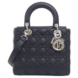 Borsa Christian Dior Lady Medium Nero