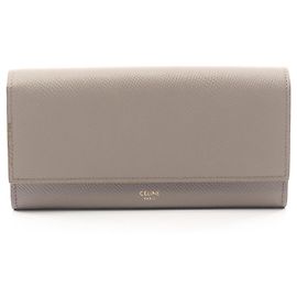 Céline Cartera Large Flap Celine en Beige Beige