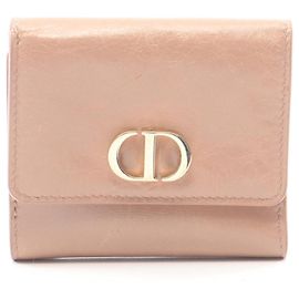 Christian Dior Dior 30 Montaigne Tri-fold Wallet Pink
