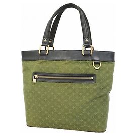 Sac cabas Louis Vuitton Monogram Mini Lucille GM Kaki