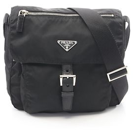 Prada VELA SPORT Black Handbag/Shoulder Bag Black