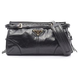Prada Bonnie Small Shoulder Bag Black