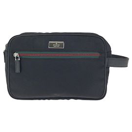 Gucci Nylon Clutch Bag Black
