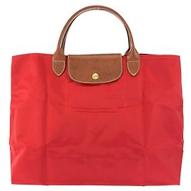 Sac cabas Longchamp Le Pliage Nylon Rouge