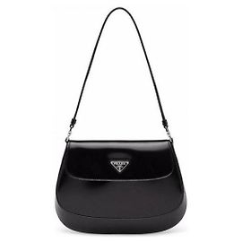 Prada Borsa a tracolla Cleo Flap Nero