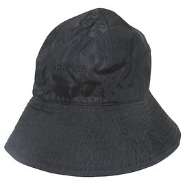Prada Nylon Bucket Hat Black