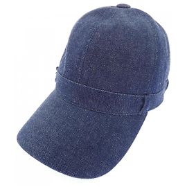 Hermès Boné de algodão denim JOANNE Hermes Azul
