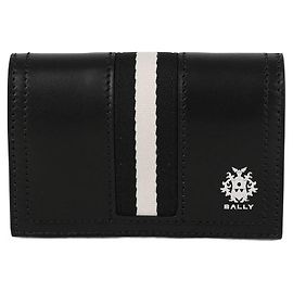 Bally Black Calfskin Wallet Black