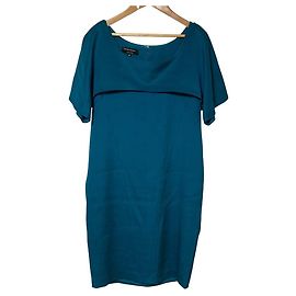 Autre Marque Robe sans manches à superpositions Narciso Rodriguez Vert
